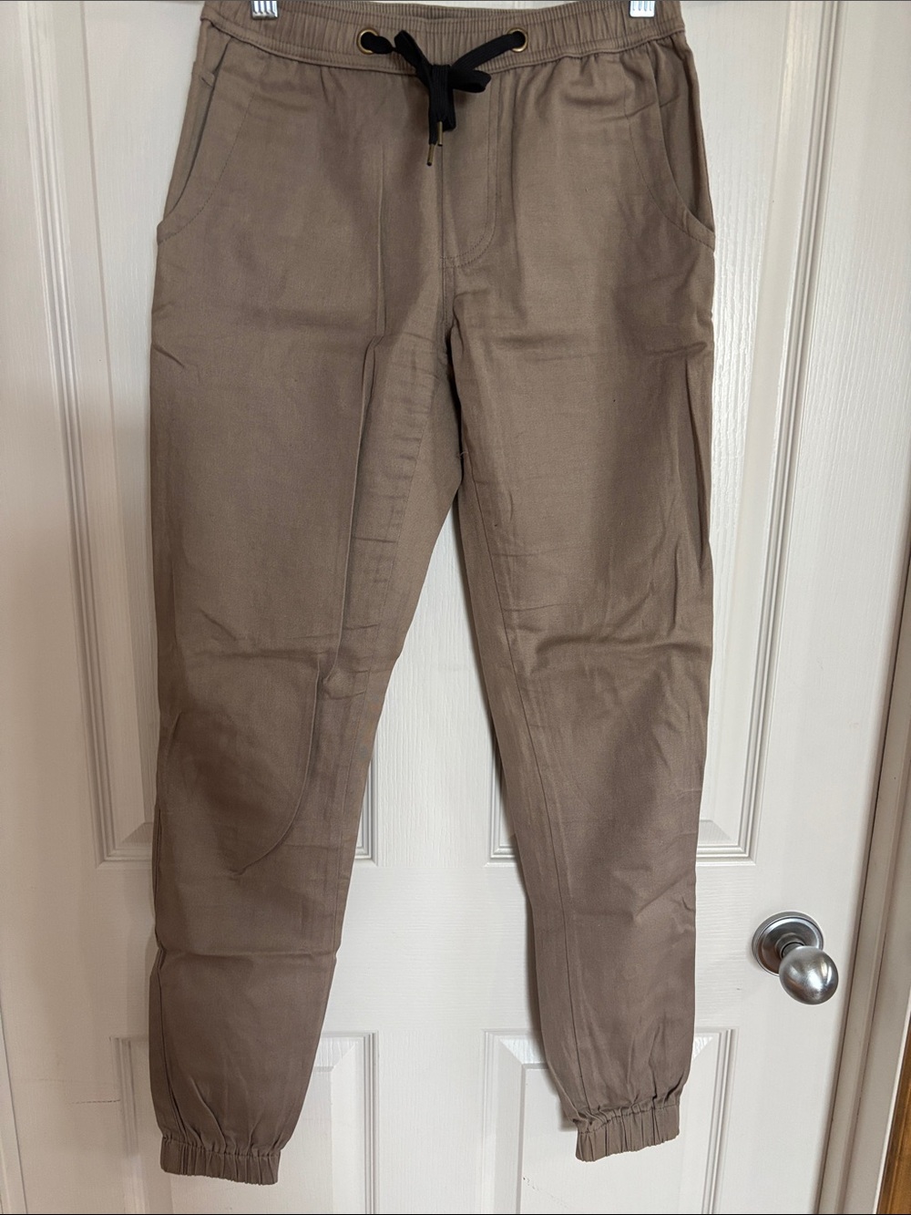 Jogger Pants in Taupe